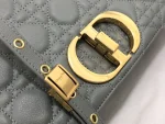 Dior Caro 灰色小牛皮包中號MM-M9242：圖片 6