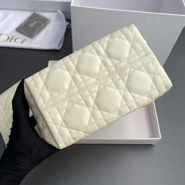 Dior Toujours 白色手提包小號PM-M2822：圖片 8