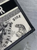 Dior Book 奶白色托特包中號MM-M1296：圖片 4