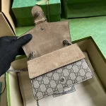 GUCCI Dionysus迷你米棕帆布斜背包-752029：圖片 8