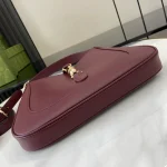 GUCCI Jackie 1961小號紅色皮革肩揹包-810232：圖片 6