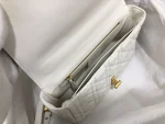 Dior Caro 象牙色小牛皮斜挎包中號MM-M9242：圖片 9