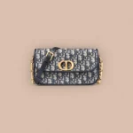 Dior 30 Montaigne 藍色斜挎包小號PM-M9260