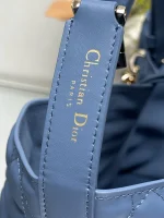 Dior Toujours 藍色小牛皮肩背包中號MM-M2821：圖片 9
