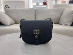 Dior Bobby 黑色小牛皮斜挎包中號MM-M9337：圖片 2