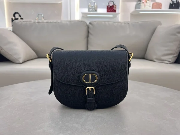 Dior Bobby 黑色小牛皮斜挎包中號MM-M9337：圖片 2