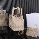 Dior Toujours 象牙色小牛皮托特包中號MM-M2821：圖片 4
