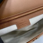 GUCCI Blondie中號黑色皮革手挽包-815716：圖片 12