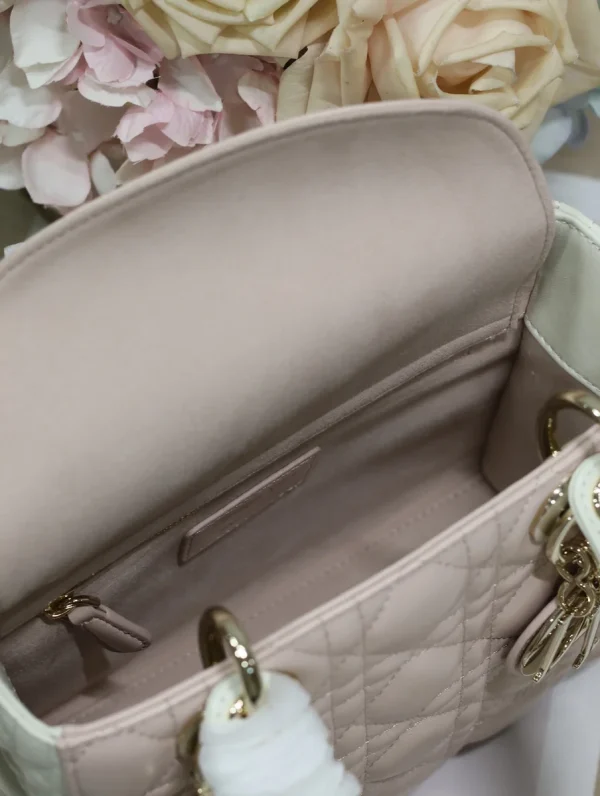 Dior Lady 粉色斜挎包小號PM-M0531：圖片 8