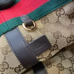GUCCI Totissima小號米棕帆布托特包-788211：圖片 10