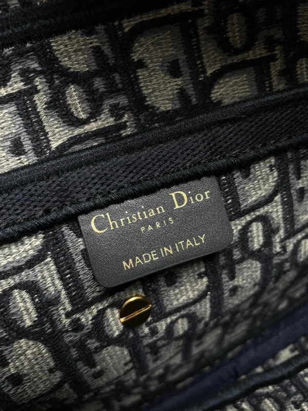 Dior Saddle 藍色單肩包中號MM-M0446：圖片 9