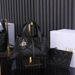 Dior Toujours 黑色小牛皮手提包小號PM-M2822：圖片 2