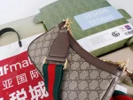 GUCCI Ophidia藍帆布斜挎包-735132：圖片 9