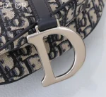 Dior Saddle 藍色單肩包中號MM-M0455：圖片 7