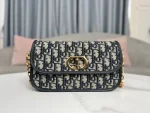 Dior 30 Montaigne 藍色斜挎包小號PM-M9260：圖片 3