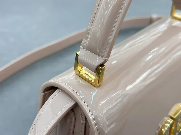 Dior 30 Montaigne 粉色小牛皮斜挎包小號PM-M9370：圖片 8