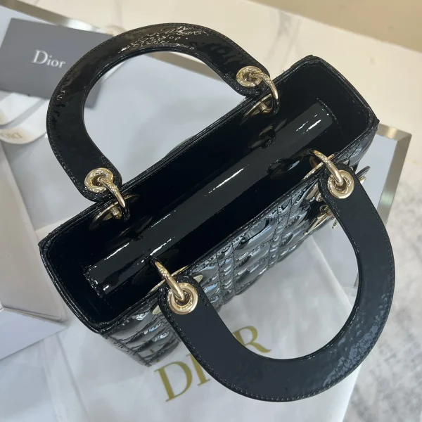 Dior Lady 黑色小牛皮包小號PM-M0531：圖片 7