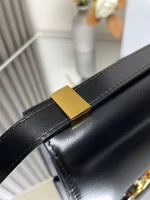 Dior 30 Montaigne 黑色小牛皮斜挎包中號MM-M9203：圖片 6