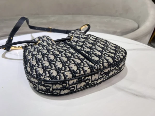 Dior Nolita 藍色斜背包中號MM-M2312：圖片 11