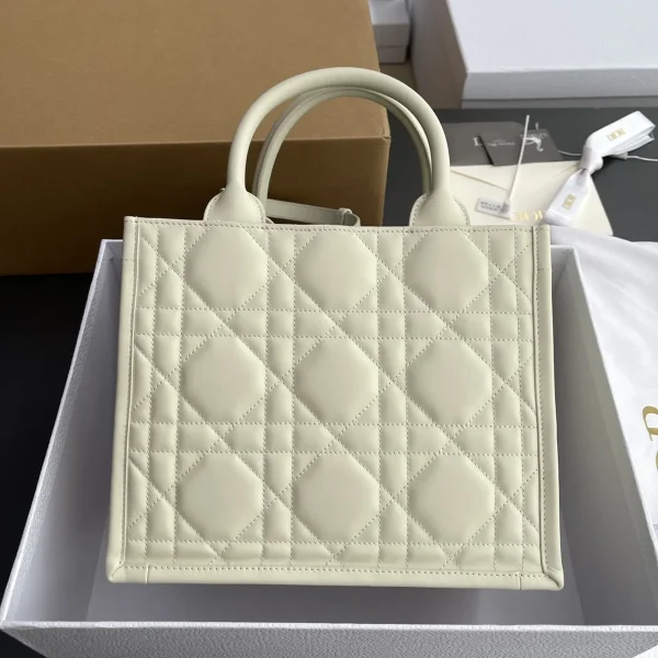 Dior Book 白色托特包小號PM-M1325：圖片 4
