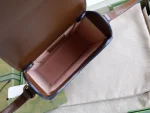 GUCCI 馬銜扣1955米棕皮革斜背包-625615：圖片 10