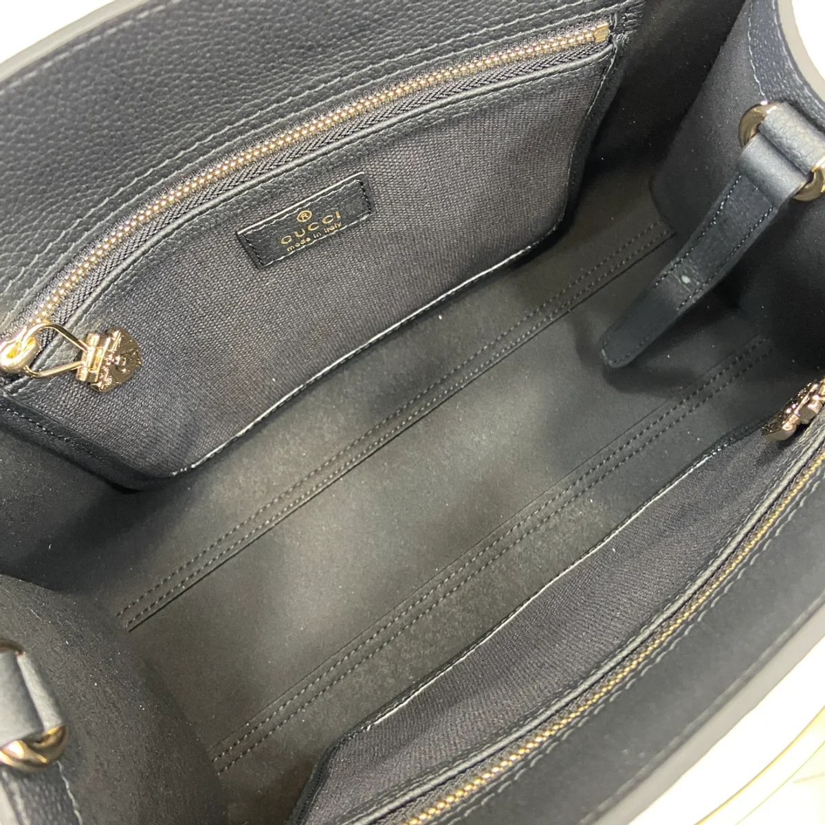 GUCCI Spring Summer春夏灰褐粒面手提包-806205 9 GUCCI Spring Summer春夏灰褐粒面手提包-806205