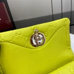 GUCCI GG Milano迷你黑色皮革斜揹包-806017：圖片 11