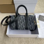Dior Groove 藍色牛皮斜背包小號PM-M1364：圖片 4