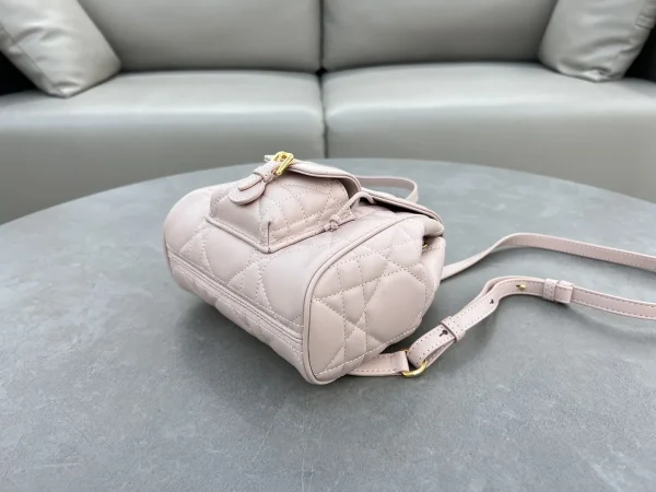 Dior Caro 胭脂粉背包小號PM-M6302：圖片 7