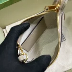 GUCCI Ophidia米棕帆布斜挎包-764960：圖片 9