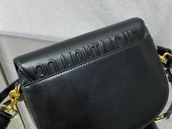 Dior Bobby 黑色小牛皮斜挎包中號MM-M9319：圖片 8