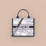 Dior Book 藍色托特包小號PM-M1325