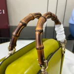 GUCCI Gucci Rosso Ancora紅色光面手挽包-805832：圖片 8
