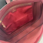 GUCCI Jackie大紅色皮革肩揹包-813650：圖片 9