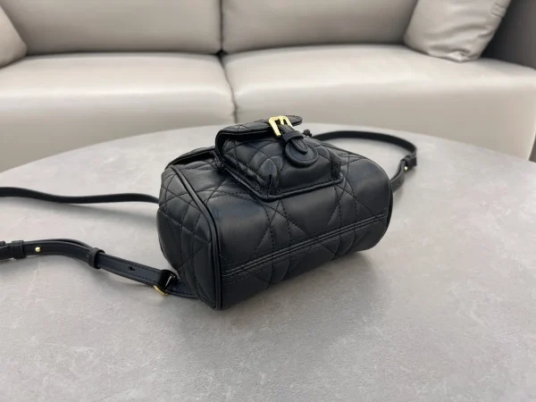 Dior Caro 黑色後背包小號PM-M6302：圖片 4