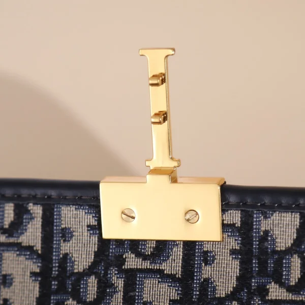 Dior 30 Montaigne 藍色單肩包小號PM-Monta：圖片 17