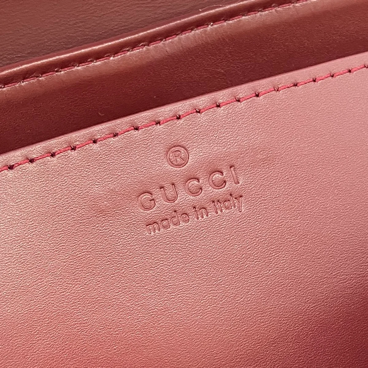GUCCI GG Monogram小號米棕塗層布斜揹包-818764 9 GUCCI GG Monogram小號米棕塗層布斜揹包-818764