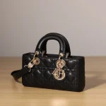 Dior Lady 黑色斜挎包小號PM-M0613：圖片 4