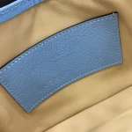 GUCCI Jackie Notte迷你天藍漆皮肩揹包-782889：圖片 10