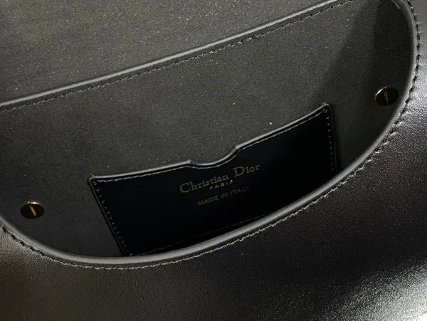 Dior Bobby 黑色小牛皮斜挎包中號MM-M9319：圖片 10