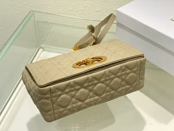 Dior Caro 繩索色斜挎包中號MM-M9242：圖片 6