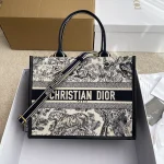 Dior Book 白色托特包中號MM-M1324：圖片 2