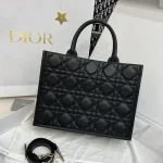 Dior Book 黑色托特包中號MM-M1324：圖片 4