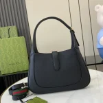 GUCCI Jackie 1961小號紅皮肩揹包-810232：圖片 4