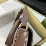 GUCCI Ophidia米棕皮革肩揹包-757309：圖片 9