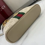 GUCCI Ophidia米棕迷你帆布包-816357：圖片 5