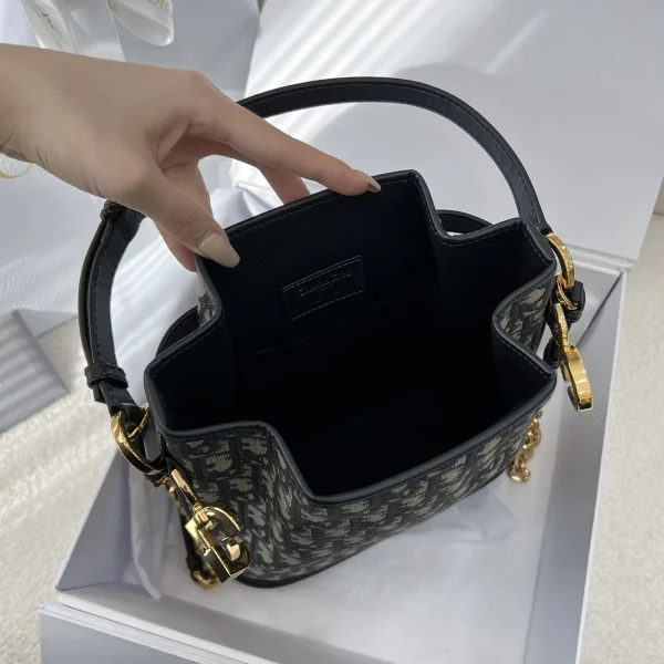 Dior C'est 藍色水桶包中號MM-M2271：圖片 8
