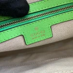 GUCCI Ophidia米棕帆布斜揹包-699439：圖片 10