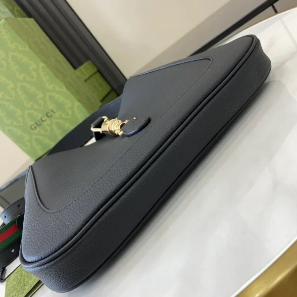 GUCCI Jackie 1961小號紅皮肩揹包-810232：圖片 5
