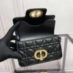 Dior Jolie mini 黑色小牛皮斜挎包-M9272：圖片 7